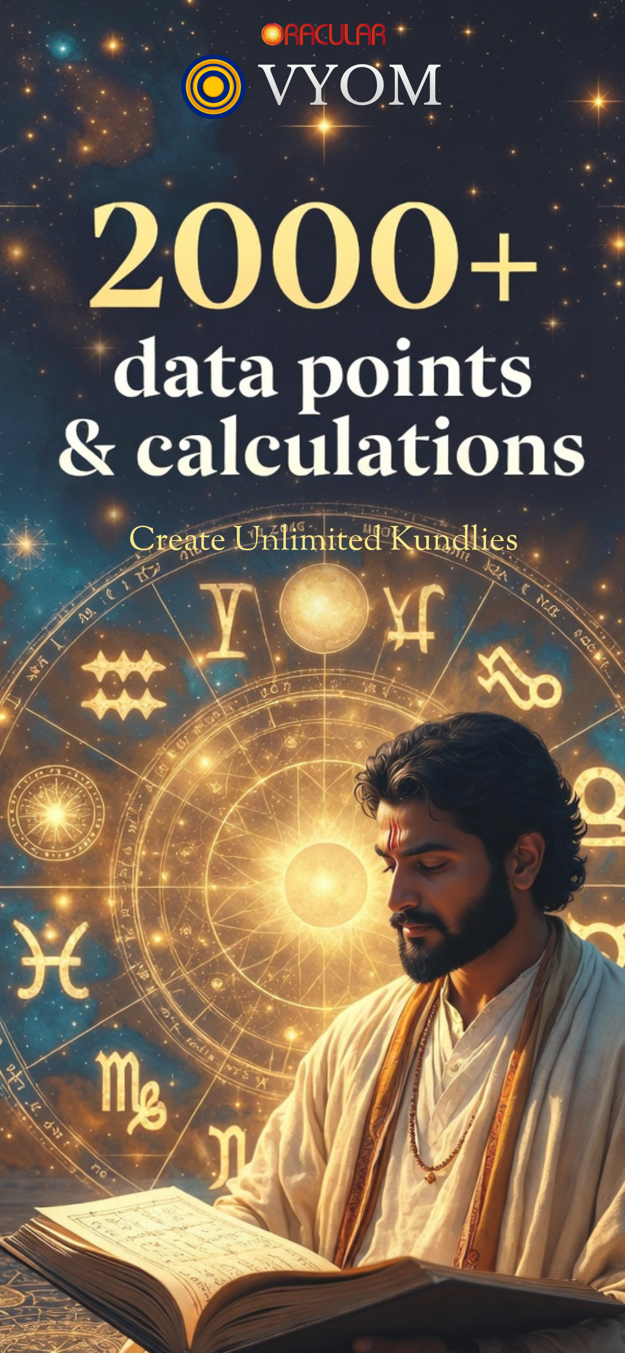 Vyom: Best Vedic Astrology App App Screenshot 1